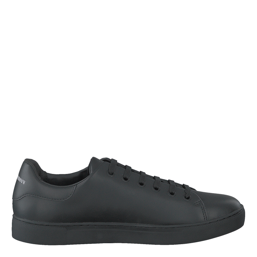 Lace Up Sneaker B168 Black+silver