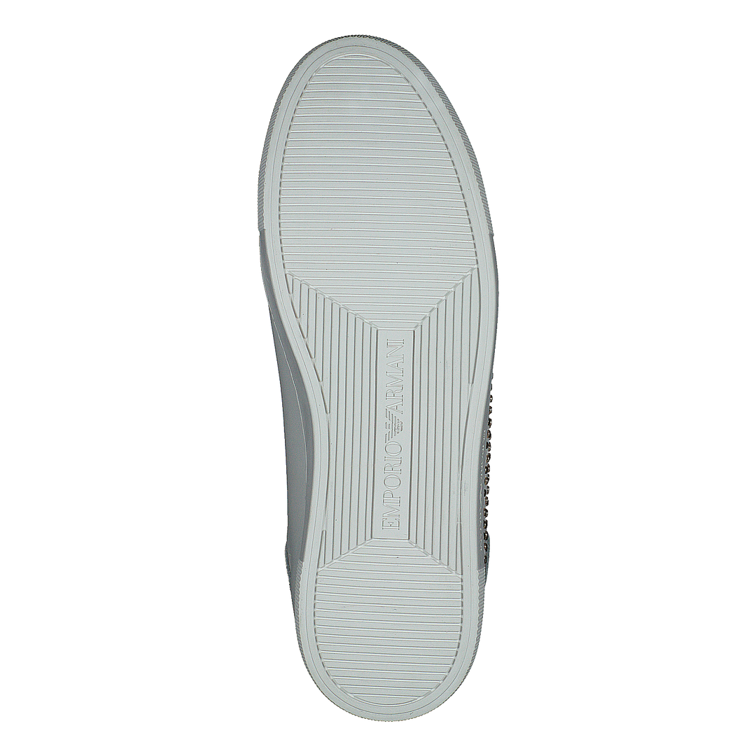 Lace Up Sneaker R579 White+gold