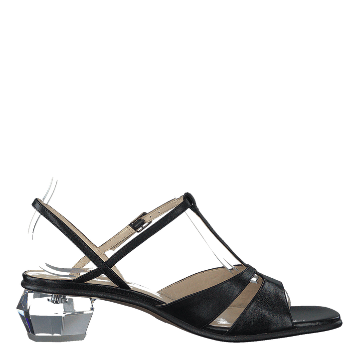 The Gem Sandal Black