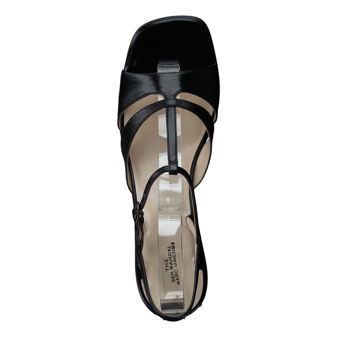 The Gem Sandal Black