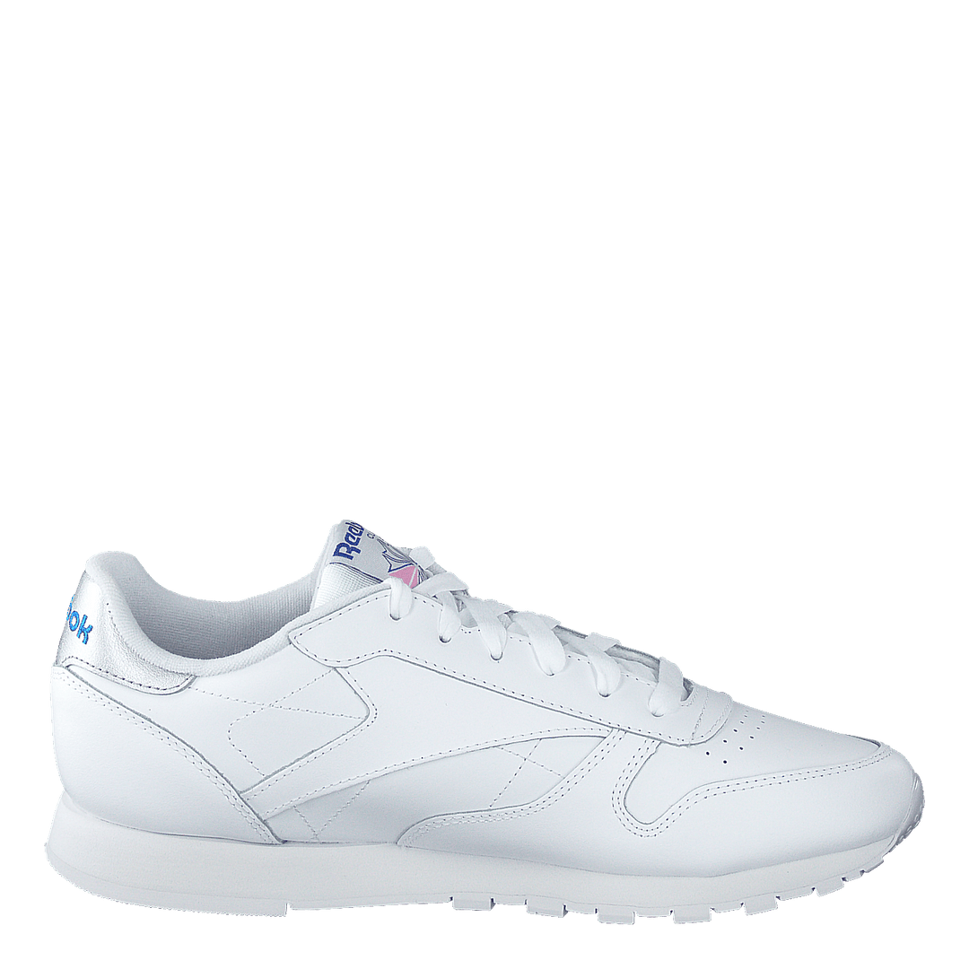 Cl Lthr White/humble Blue/jasmine Pink