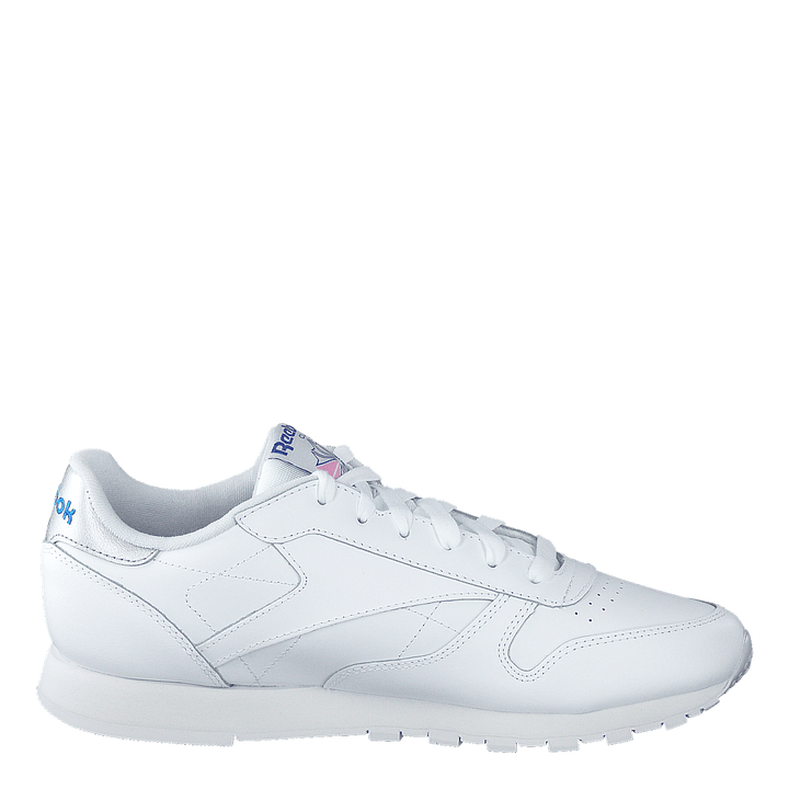 Cl Lthr White/humble Blue/jasmine Pink