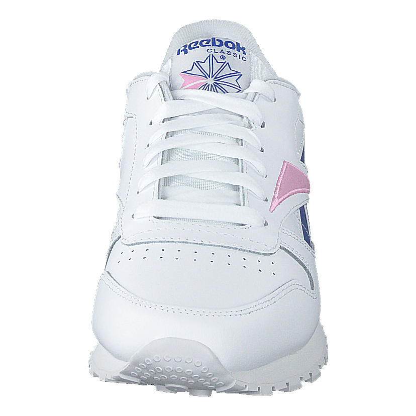 Cl Lthr White/humble Blue/jasmine Pink