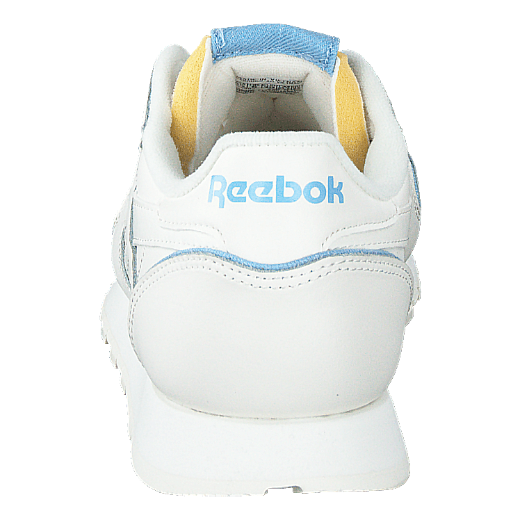 Cl Lthr Chalk/chalk/washed Indigo