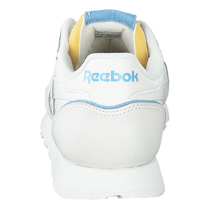 Cl Lthr Chalk/chalk/washed Indigo