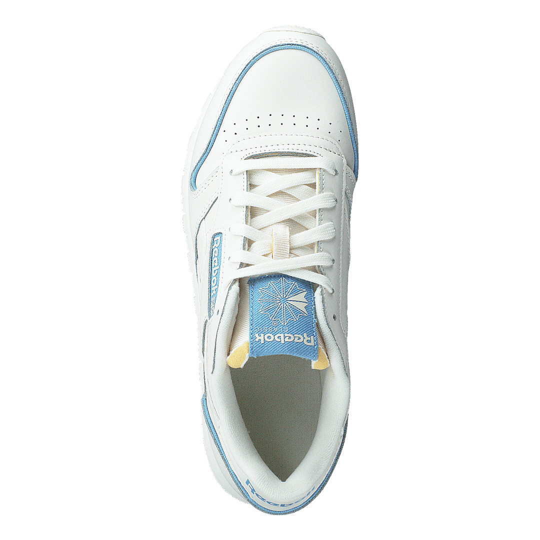 Cl Lthr Chalk/chalk/washed Indigo