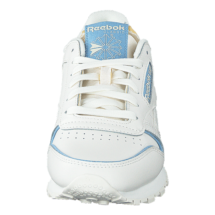 Cl Lthr Chalk/chalk/washed Indigo