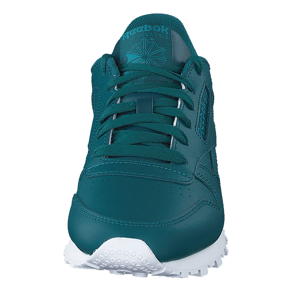 Classic Leather Hertea/White/Seatea