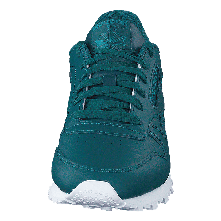 Classic Leather Hertea/White/Seatea