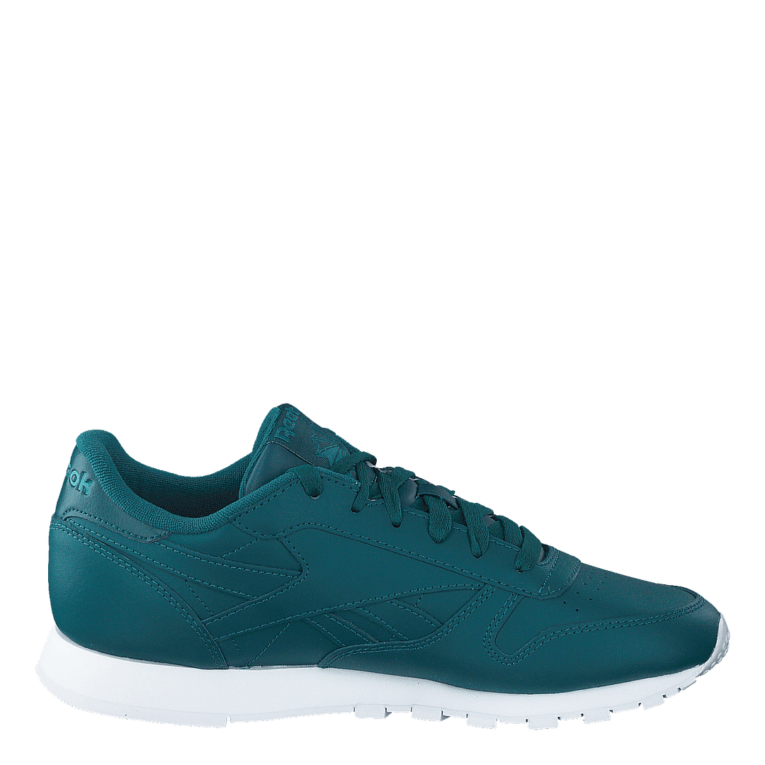 Classic Leather Hertea/White/Seatea