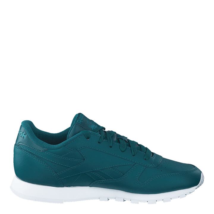 Classic Leather Hertea/White/Seatea