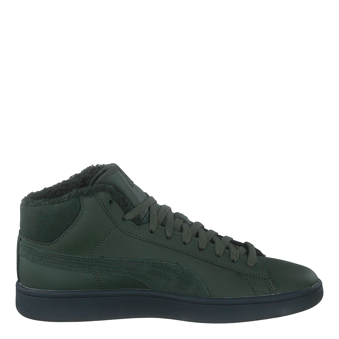 Puma Smash V2 Mid Wtr L Dark Green/Black