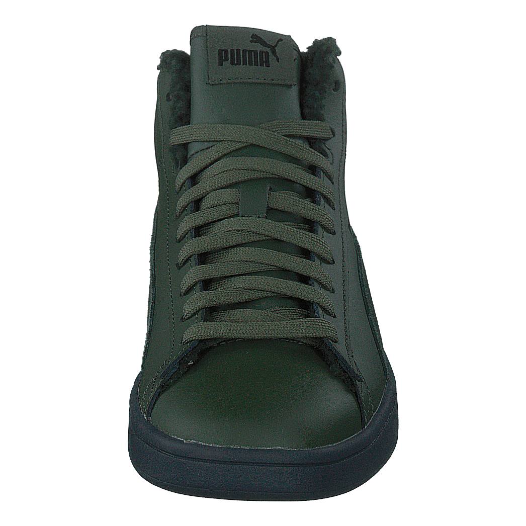 Puma Smash V2 Mid Wtr L Dark Green/Black