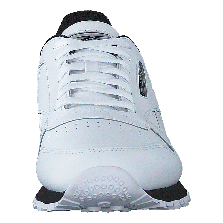 Cl Leather Mu White/black/silvmt