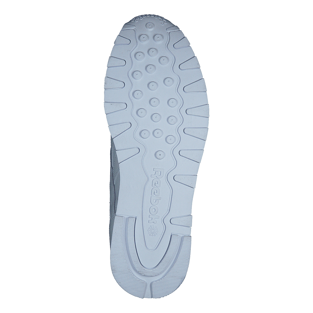 Cl Leather Mu White/black/silvmt