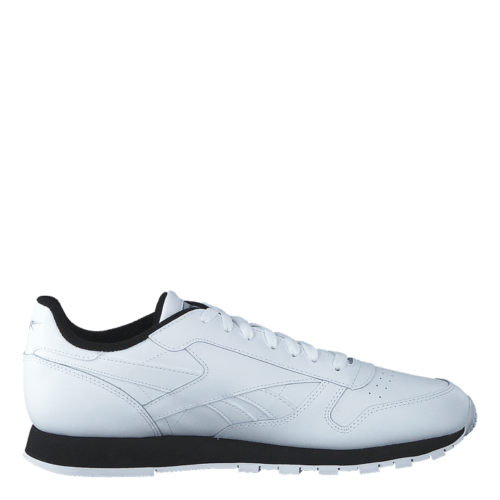 Cl Leather Mu White/black/silvmt