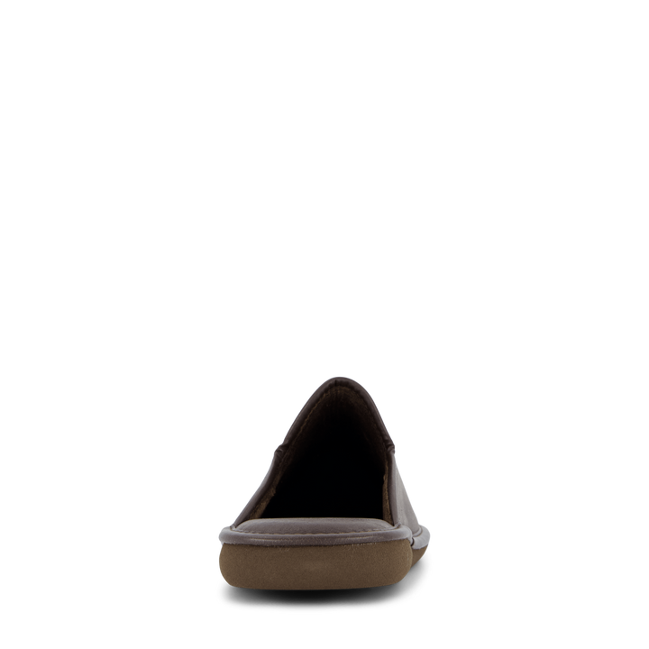 Leather Slipper Brown