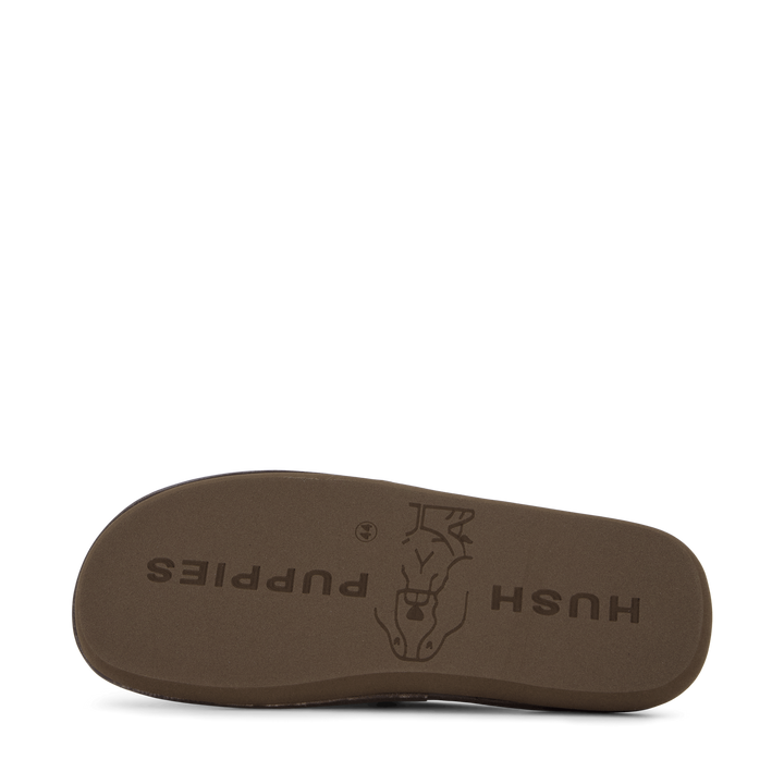 Leather Slipper Brown