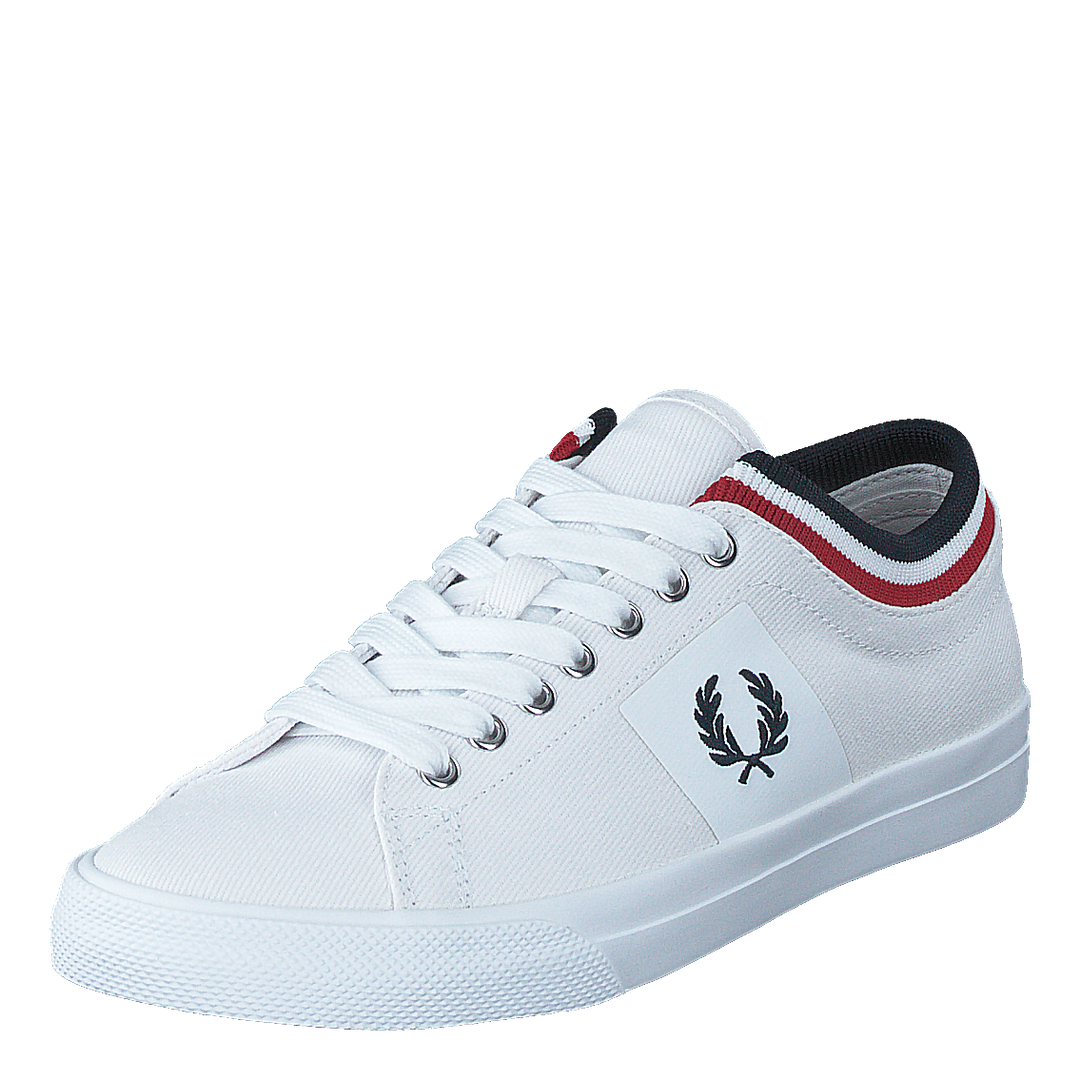 Underspin Tipped Cuff Twill White/navy