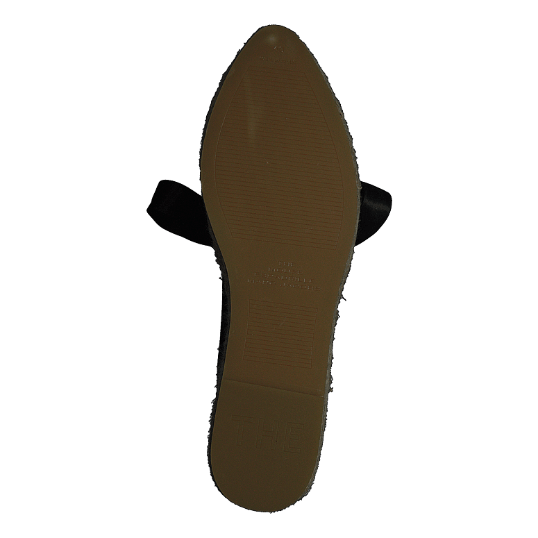 The Mouse Platform Espadrille Black