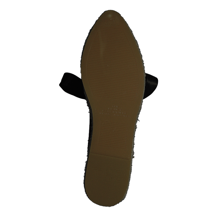 The Mouse Platform Espadrille Black