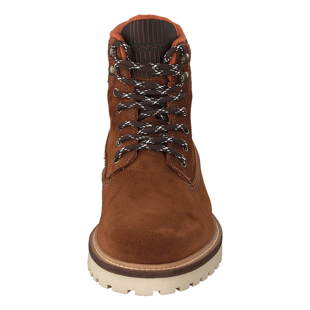 Roden  Mid Lace Boot Cognac