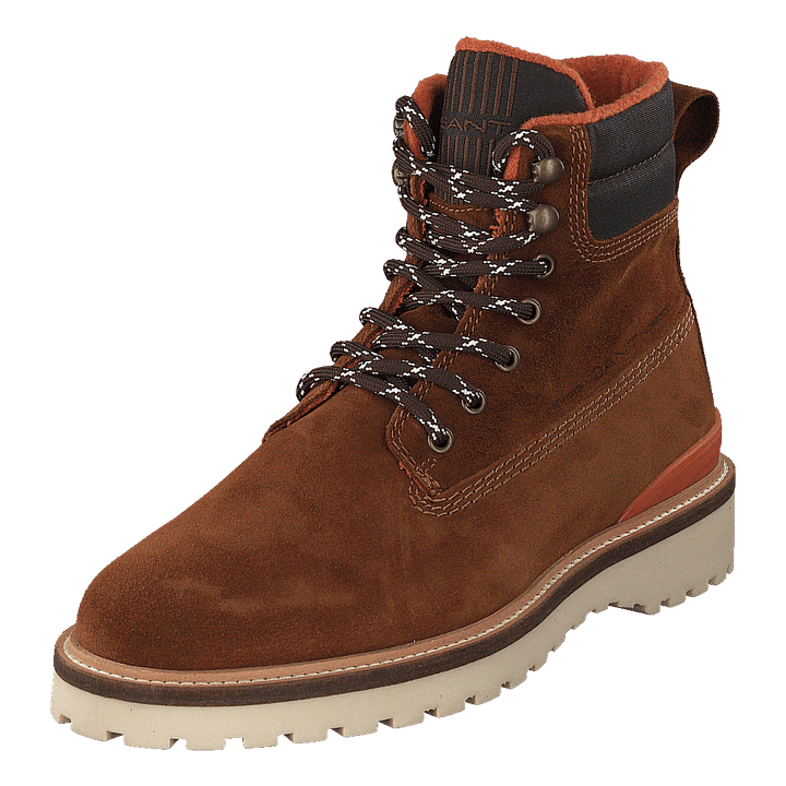 Roden  Mid Lace Boot Cognac