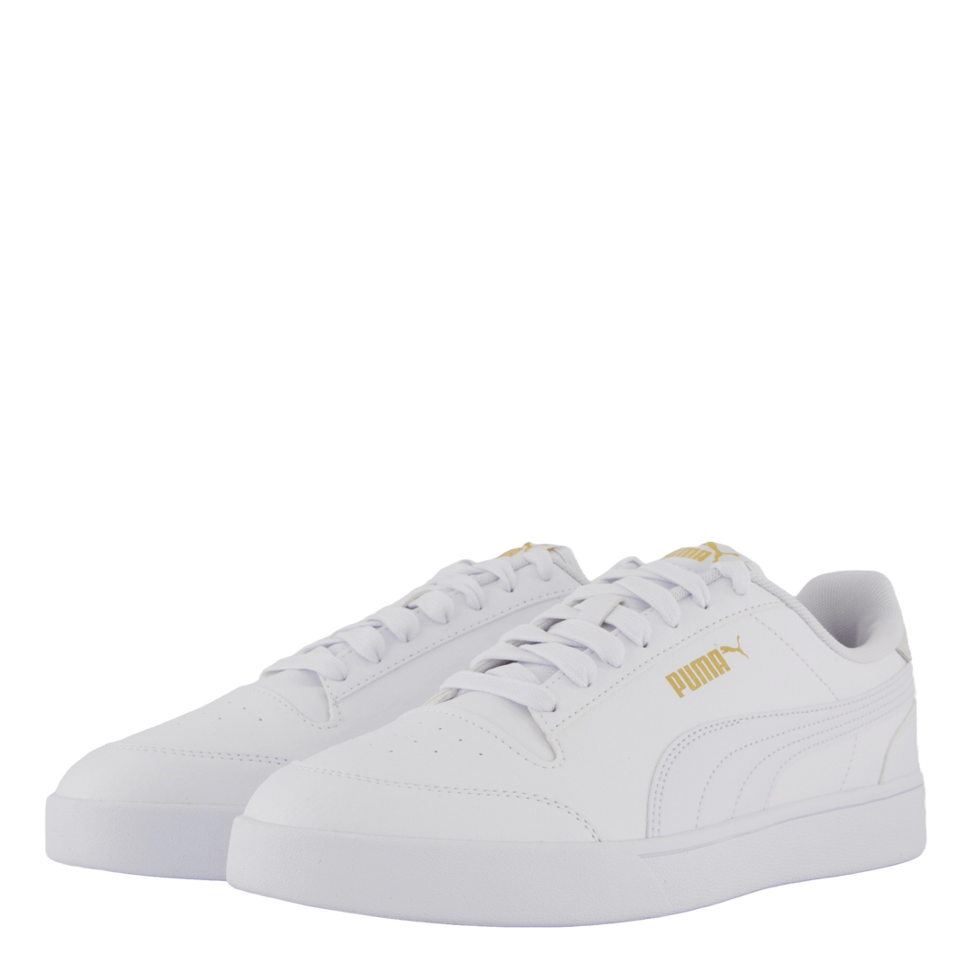 Puma Shuffle White-white-teamgold