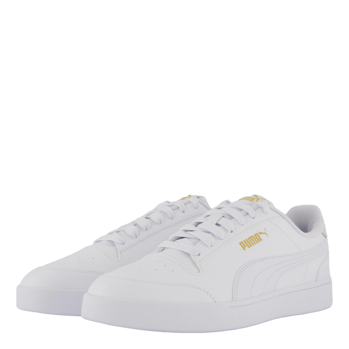 Puma Shuffle White-white-teamgold