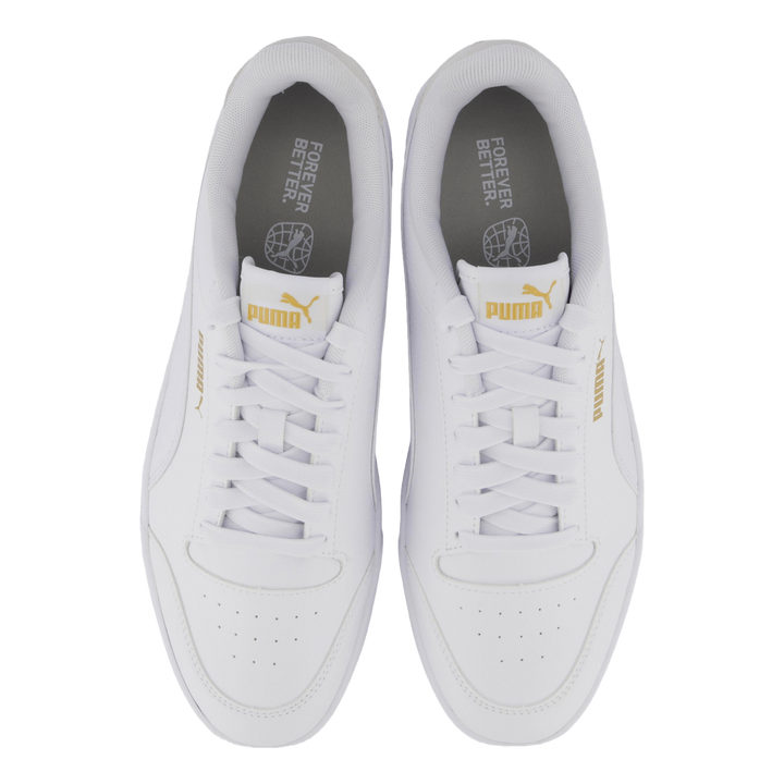 Puma Shuffle White-white-teamgold