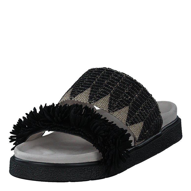 Inuikii slipper raffia discount white