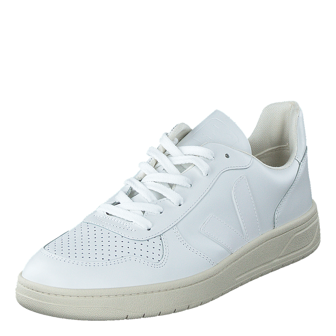 V-10 Leather White