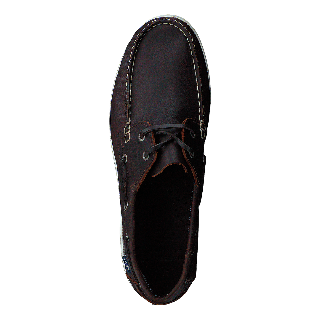 2-eye Lth Dark Brown/crazy