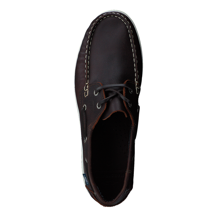 2-eye Lth Dark Brown/crazy