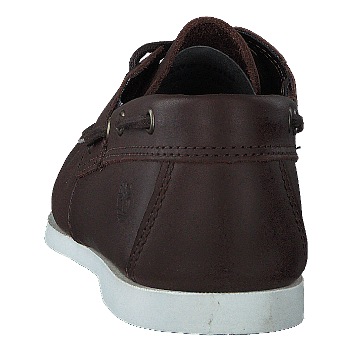 Cedar Bay Boat Shoe Dk Brown Full Grain