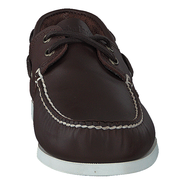 Cedar Bay Boat Shoe Dk Brown Full Grain