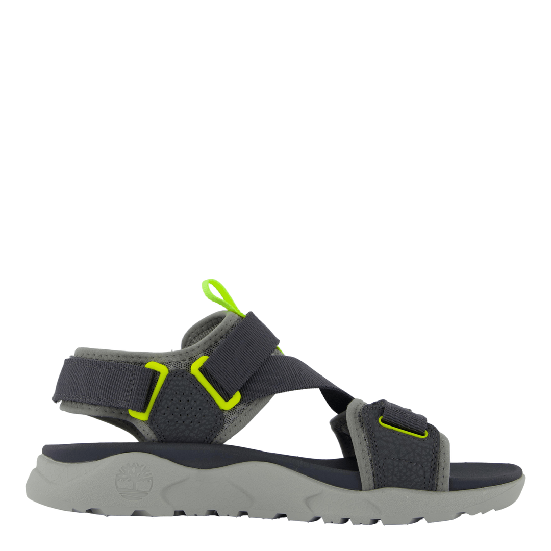 Ripcord 2 Strap Sandal Medium Grey Webbing