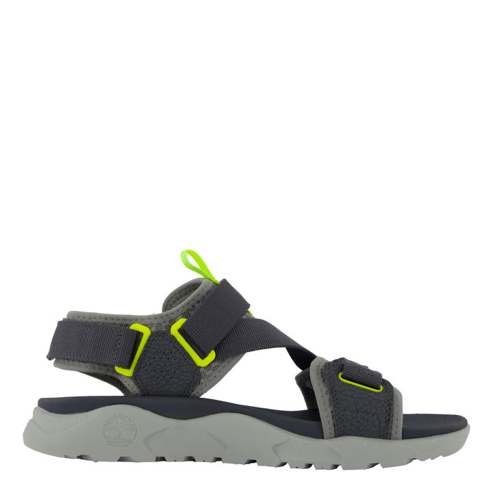 Ripcord 2 Strap Sandal Medium Grey Webbing