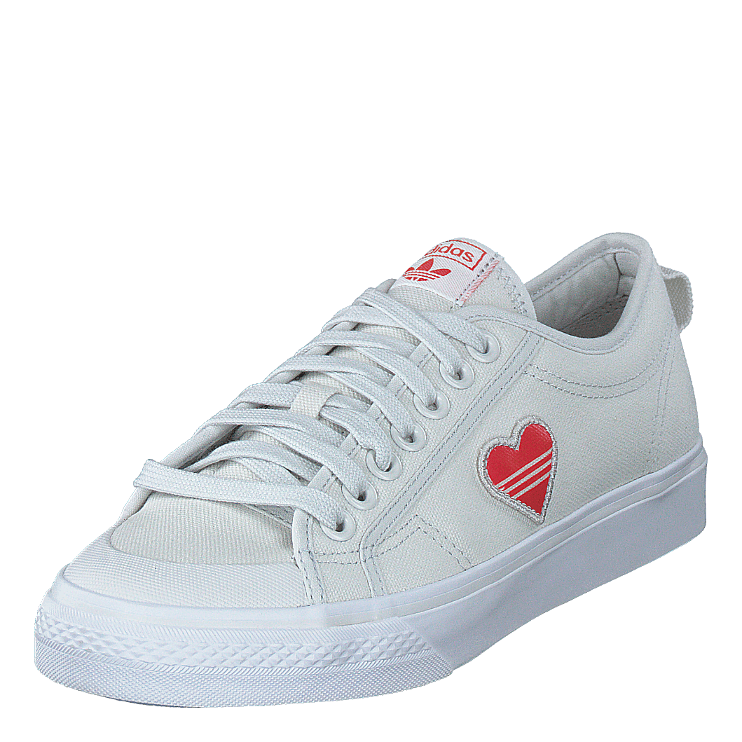 Nizza  Trefoil W Crystal White / Red / Cloud White