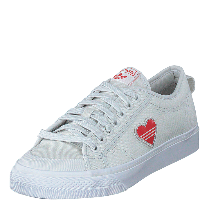Nizza  Trefoil W Crystal White / Red / Cloud White