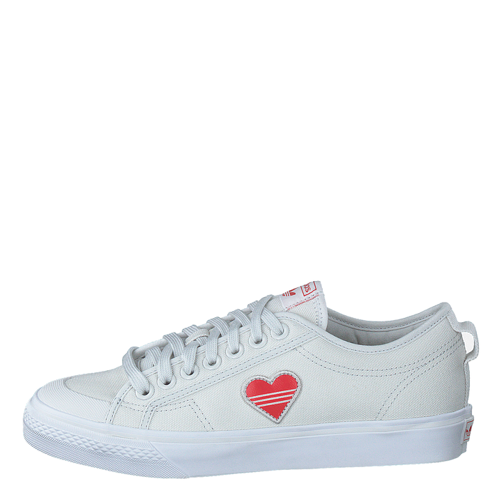 Nizza  Trefoil W Crystal White / Red / Cloud White