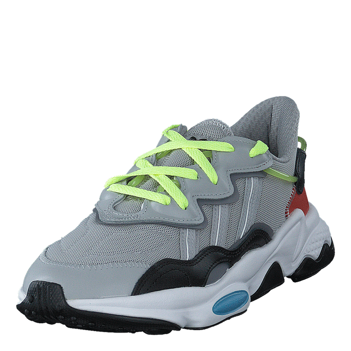 Ozweego Grey Two / Core Black / Hazy Blue