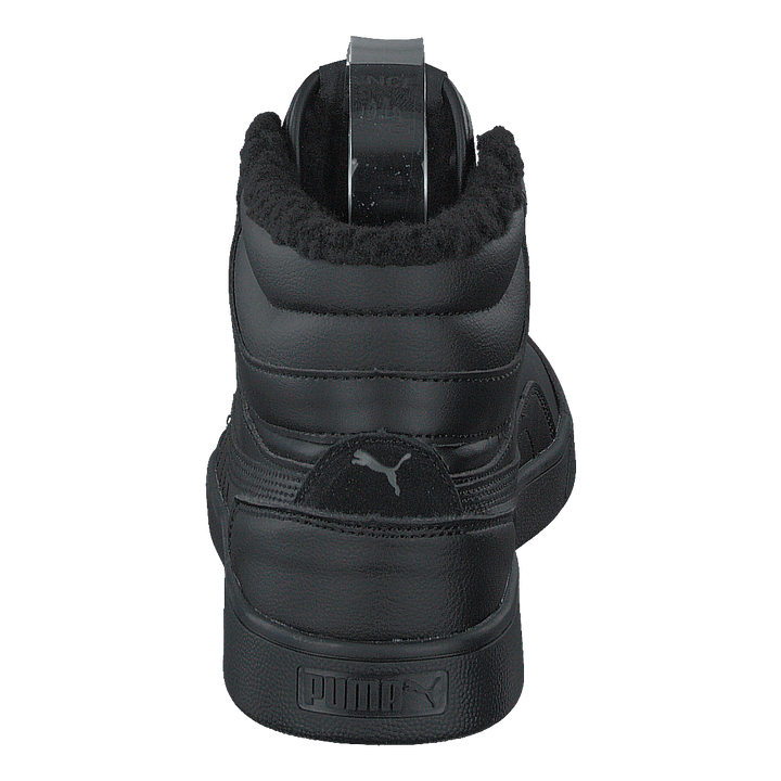 Puma Shuffle Mid Fur Puma Black-puma Black