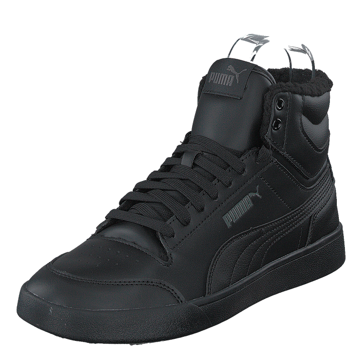 Puma Shuffle Mid Fur Puma Black-puma Black