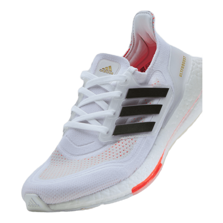 Ultraboost 21 Shoes Cloud White / Core Black / Solar Red