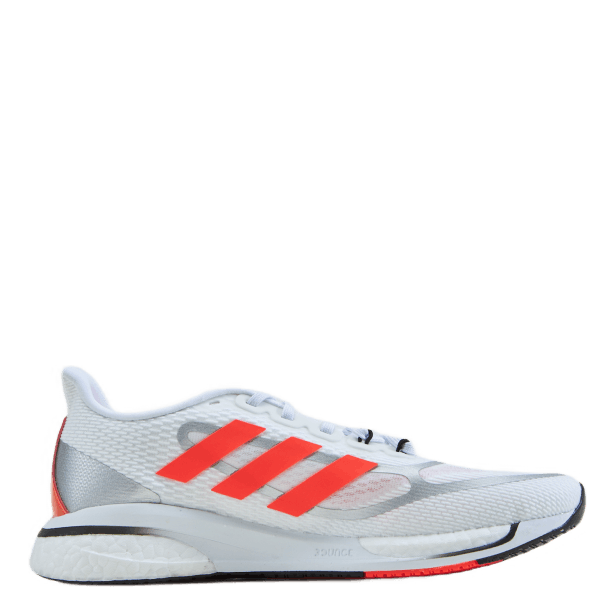 Supernova+ Shoes Cloud White / Solar Red / Core Black