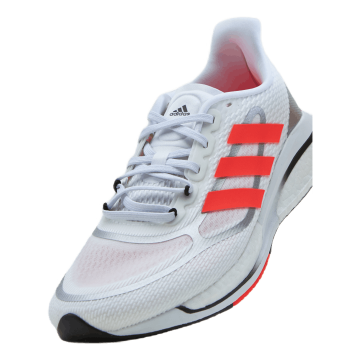Supernova+ Shoes Cloud White / Solar Red / Core Black