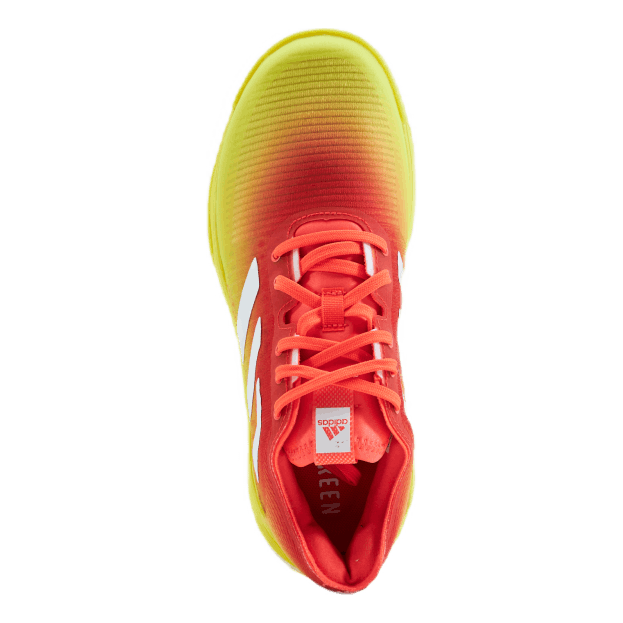 CrazyFlight Volleyball Shoes Solar Red / Cloud White / Acid Yellow