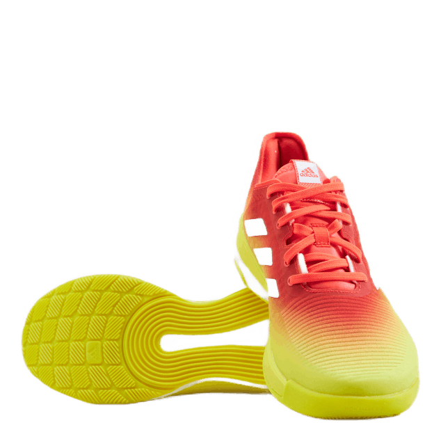 CrazyFlight Volleyball Shoes Solar Red / Cloud White / Acid Yellow