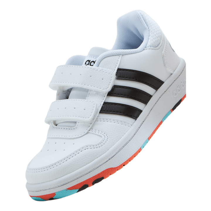 Hoops 2.0 Shoes Cloud White / Core Black / True Orange